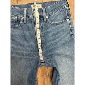 Madewell‎ The Perfect Vintage Jean 26 High Rise Slim Straight Stretch Denim thumbnail 11