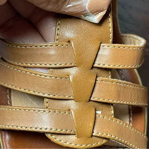 Sofft Women's Tan Leather Sandals Brown Size 7.5 thumbnail 7