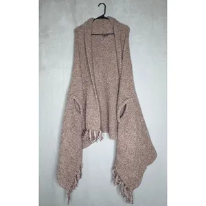 Barefoot Dreams CozyChic Luxe Laguna Fringe Wrap‎ Cardigan thumbnail 3