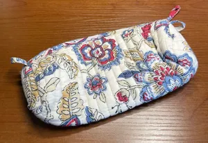 Pottery Barn Floral Print Pencil Travel Case thumbnail 1