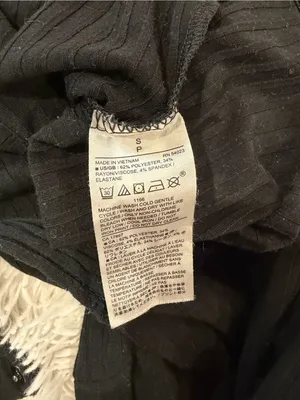 Banana republic Black Ribbed Turtleneck Bodysuit thumbnail 4