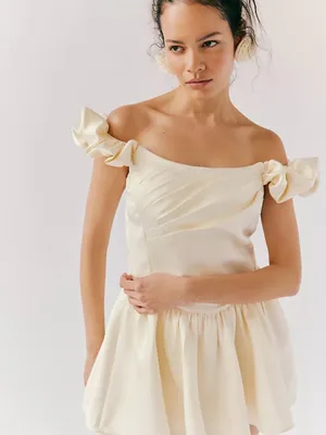 LoveShackFancy Cailey Dress ivory thumbnail 2