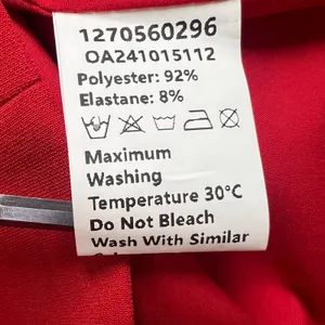 Commense Women’s Mock Neck Red Bell Sleeve Mini Dress Size Sm NWT Chic Y2K thumbnail 7