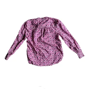 Loft Womens Size Medium Smocked Button Blouse thumbnail 4