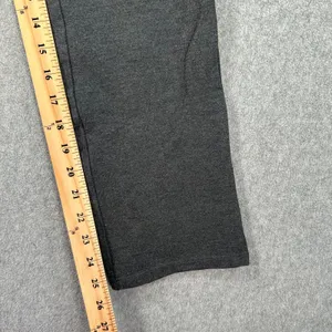 Quince Ponte Straight Leg Pant Women's X-Small Petite Charcoal Gray Pull On thumbnail 2