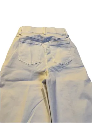 Spanx Seamed Front Wide Leg S Hi Rise White, Size XS No Zipper No Front Pockets thumbnail 15
