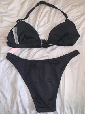 Victoria's Secret Black Swim Set thumbnail 4