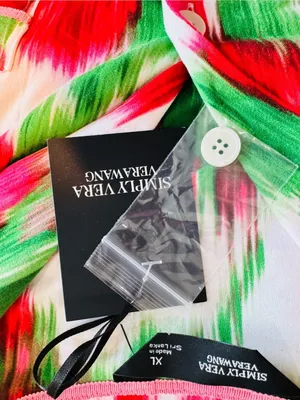 NWT Simply Vera Vera Wang Floral Pajama Set Long Sleeve Pants XL thumbnail 8
