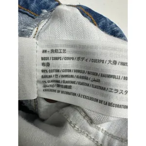 Abercrombie & Fitch The Mom High Rise Jeans Women 8R‎ Distressed Curve Love Blue thumbnail 7