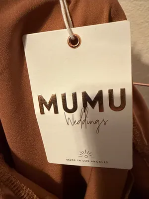 Show Me Your Mumu Verona Cowl Dress Size XXS NWT In Copper Luxe Satin thumbnail 8