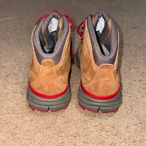 Danner Mountain 600 Waterproof Suede Hiking Boots Vibram Sole Brown Red 8 thumbnail 5