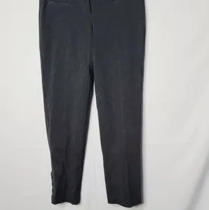 Express Editor gray work career slacks pants sz 2 thumbnail 2