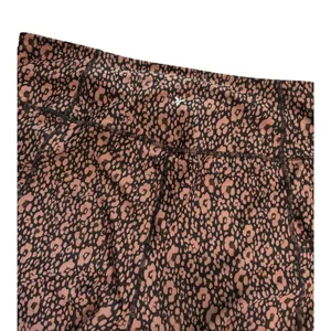 Old Navy Active Powersoft Leopard Pocket Leggings High Rise XL Go Dry 7/8 Casual thumbnail 4