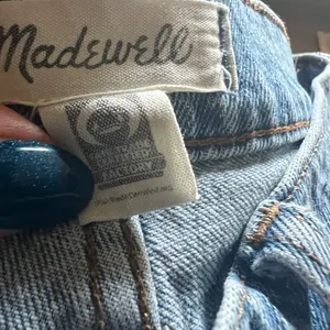 Madewell Light Blue Denim Shorts thumbnail 2