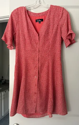 Lulus Red Mini Dress thumbnail 1