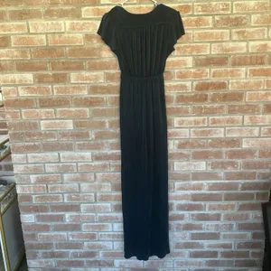 Baltic Born Athena Maxi Dress Gown Pleated Teal Blue Small thumbnail 7