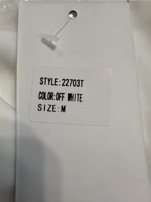 Blue b. Boutique Jeweled White Button Down Women’s Size Medium NWT thumbnail 7