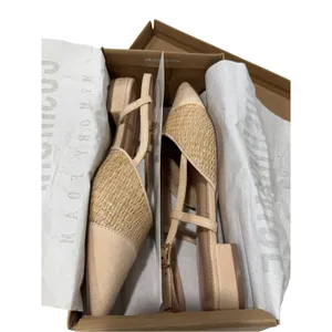 Cushionare Forgive Natural Raffia Slingback Flats -Size 9.5 thumbnail 8