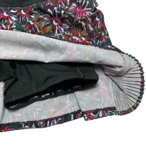 Lululemon Play Off the Pleats Mid-Rise Skirt *Floral Electric/ Rainforest Green thumbnail 5