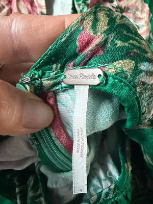 Free PeopleGreen Floral jumpsuit thumbnail 4