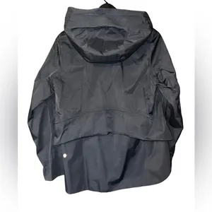 Lululemon Athletica Black Windbreaker Jacket US 4 thumbnail 2
