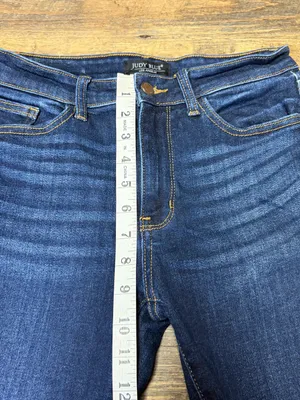 Judy Blue Mid Rise Bootcut Jeans Women’s 7/28 Stretch Dark Wash Blue thumbnail 5