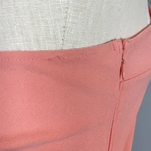 Abercrombie & Fitch Dress Crossover Bodice NWT‎ FLAWS Peach Pink Size Large thumbnail 11