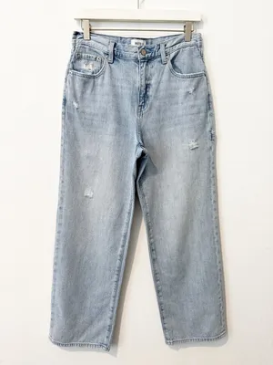 Pistola Dylan Carpenter Jeans Size 26 Wide Leg Baggy Light Wash Denim Utility thumbnail 3