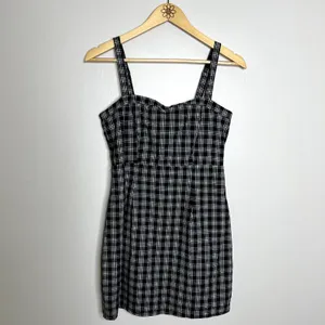 Forever 21 Gingham Plaid Patterned Mini Dress thumbnail 4