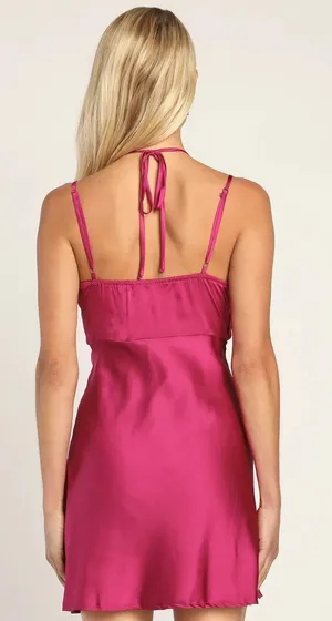 Lulus Pink Holiday Cut Out Dress thumbnail 2