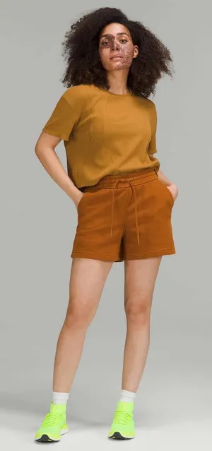 Lululemon Loungeful High-Rise Short 4" Butternut Brown thumbnail 1