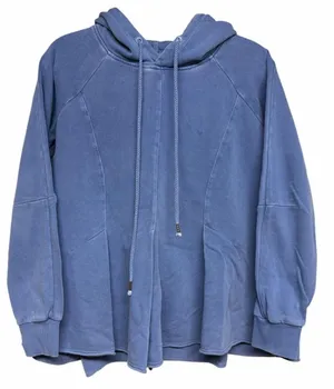 Anthropologie Pilcro & The‎ Letterpress Blue Flynn Hoodie Sweatshirt Size Medium thumbnail 1
