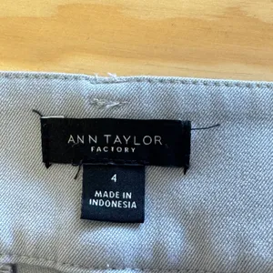 Ann Taylor Factory Gray Straight Leg Dress Pants Womens Size 4 Business Casual thumbnail 6