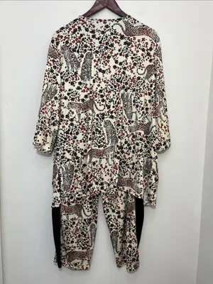 Cuddl Duds Women's 2 Piece Pajama Set Size Medium thumbnail 2