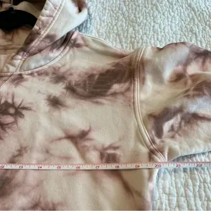 Lululemon All Yours Hoodie‎ Fleece Sweatshirt Marmoleado Tie Dye Earth Dye Clay thumbnail 9