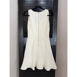 Aryn K Sugar High White Sleeveless Dress Size S Bride Bridal Wedding thumbnail 4