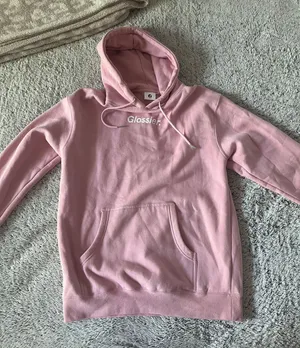 Glossier hoodie Pink Size M thumbnail 1