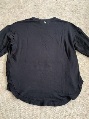 JoyLab Black  Flowy Top thumbnail 5