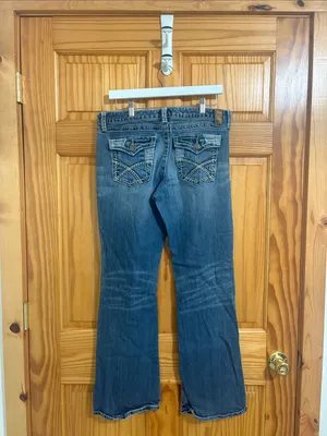 Maurices Size 12 Vintage Y2K Bootcut Jeans thumbnail 4