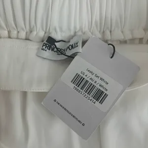 Princess Polly lesky shorts white thumbnail 4