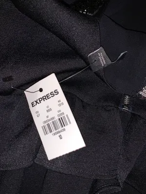 Express Black Halter Top thumbnail 4