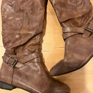Material Girl Cresta Low Heel Knee High Boots thumbnail 5