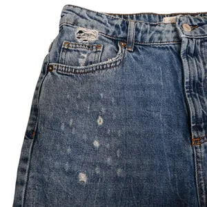 We the Free Women's 28 Distressed Straight Leg High-Rise Ankle Jean thumbnail 6