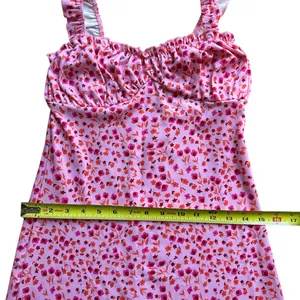 Commense Pink and White Spaghetti Strap Bodycon‎ Dress thumbnail 5