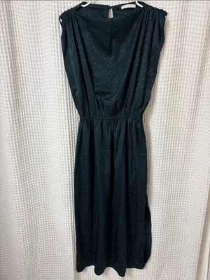 Karlie Satin Forest Midi Dress Size Small thumbnail 6