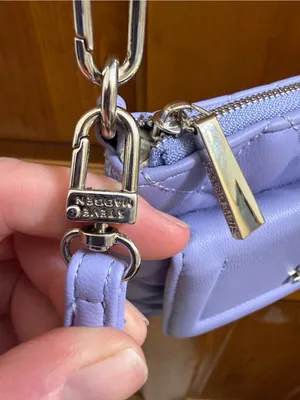 Steve Madden Lavender Quilted Crossbody Bag thumbnail 9