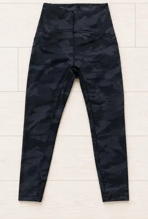 Lululemon Align Super High-Rise Leggings Incognito Camo Multi Grey Size 2 thumbnail 1