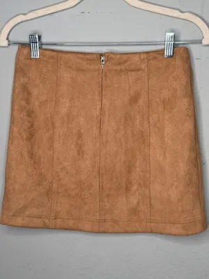 Cloud Ten Vegan Suede Mini Skirt nwt thumbnail 4