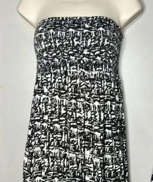 Divided H&M Strapless Maxi Dress Size Medium thumbnail 4