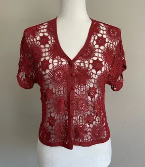 Crochet Button thumbnail 1